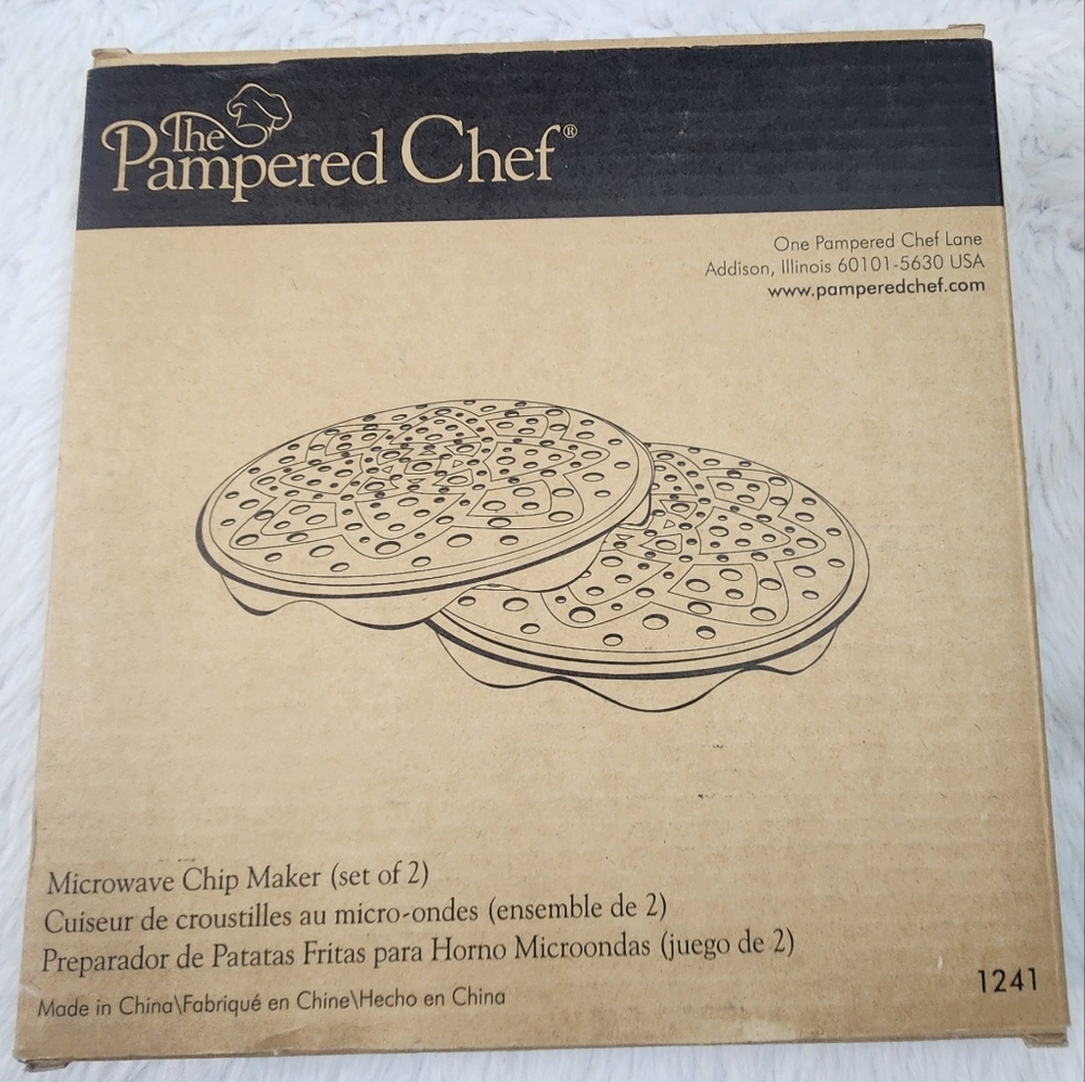 Pampered Chef Microwave Chip Makers